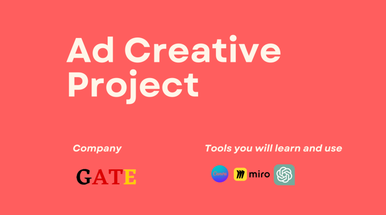 Ad creative project GATE