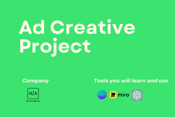 Ad creative project NoAcademy