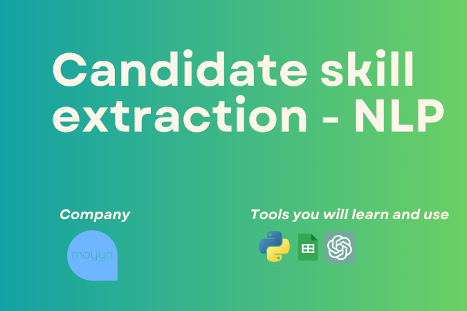 Candidate skill extraction - NLP Moyyn