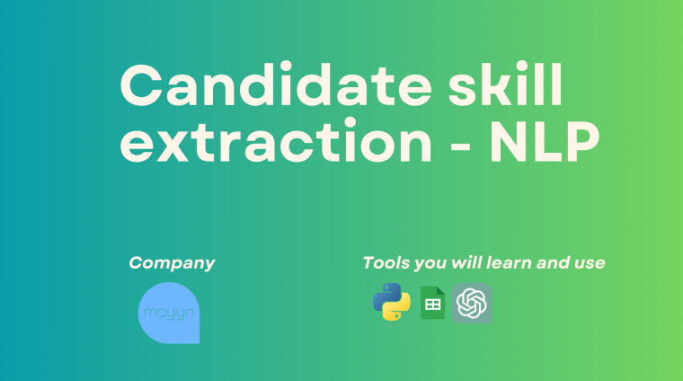 Candidate skill extraction - NLP Moyyn