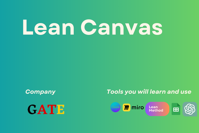 Lean canvas GATE