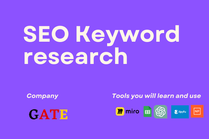 SEO Keyword Research GATE